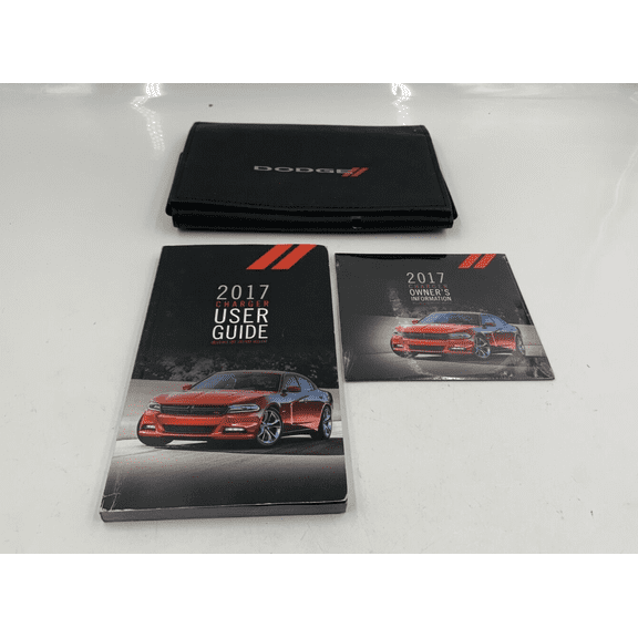 2017 Dodge Charger Owners Manual Handbook Set with Case OEM A02B54027