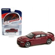 2017 Dodge Charger R/T Scat Pack Octane Red Metallic Greenlight Muscle Series 26 1/64 Diecast Model Car by Greenlight