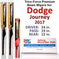 thumbnail image 1 of 2017 Dodge Journey Performance Beam Wipers (Set of 3) w/Rear Wiper, 1 of 4