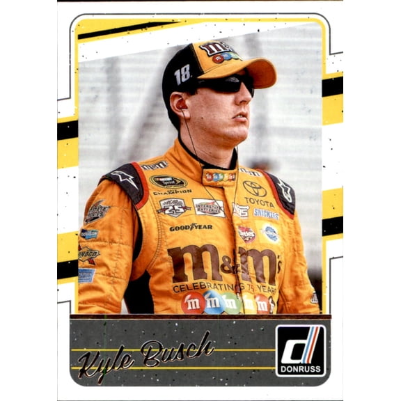 2017 Donruss #44 Kyle Busch NASCAR Racing Trading Card