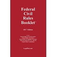 thumbnail image 1 of Pre-Owned 2017 Federal Civil Rules Booklet (For Use With All Civil Procedure and Evidence Casebooks) (Paperback) 1934852333 9781934852330, 1 of 1