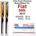 thumbnail image 1 of 2017 Fiat 500L Performance Beam Wipers (Set of 2), 1 of 4
