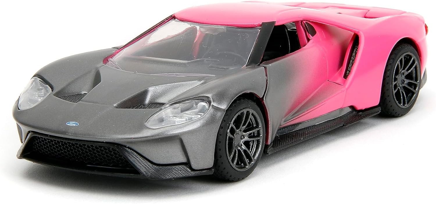 2017 Ford GT Gray Metallic and Pink Gradient 