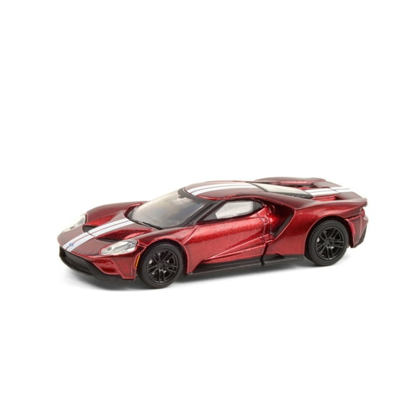 2017 Ford GT Hardtop (Lot #1392), Liquid Red - Greenlight 37220E/48 - 1/64 scale Diecast Model Toy Car