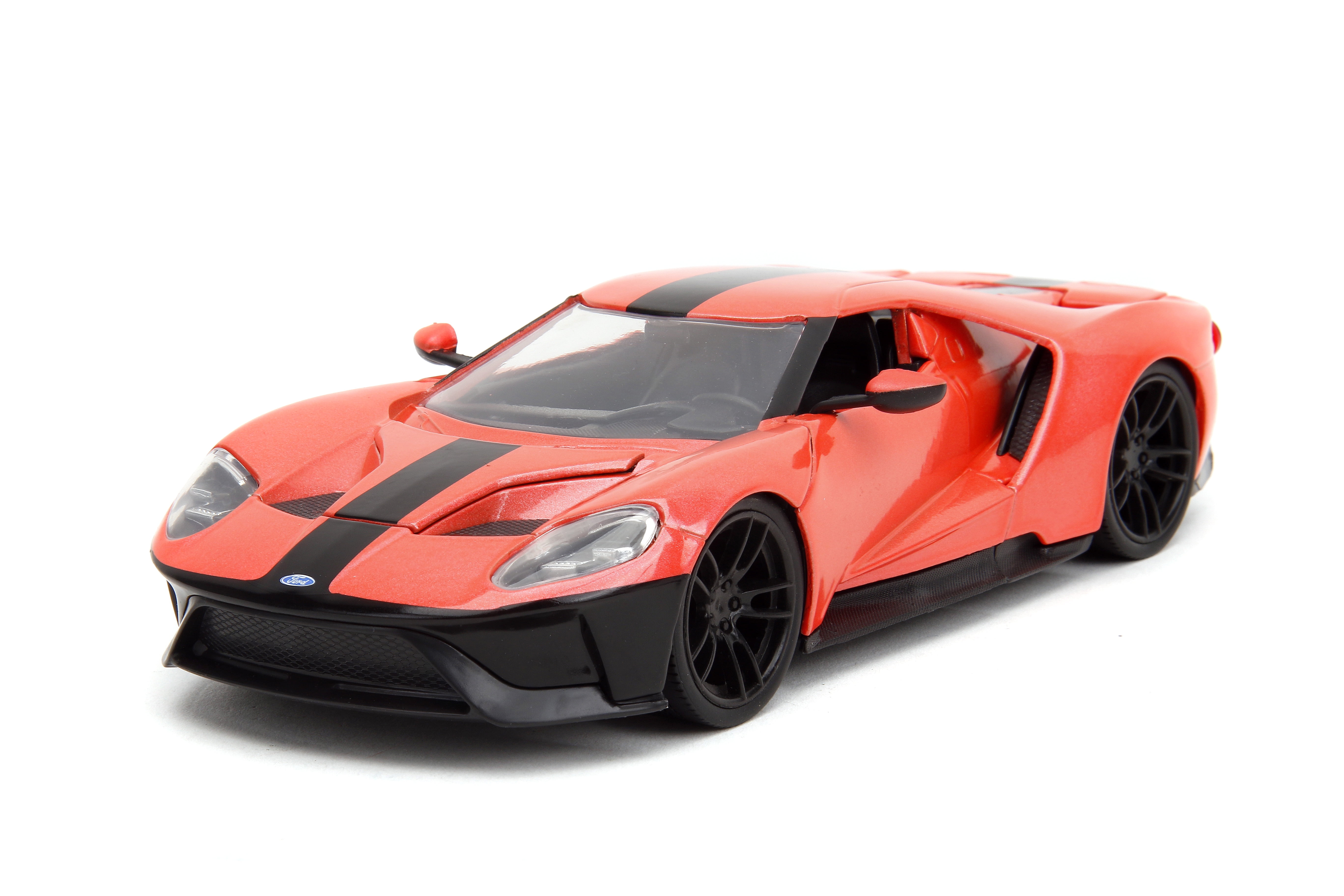 Pink Slips 1:24 Scale 2017 Ford GT Die-Cast Car for Kids and Adults -  Metallic Salmon - Walmart.com, image size:5472x3648