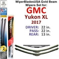 thumbnail image 1 of 2017 GMC Yukon XL Beam Wiper Blades Wipers WBUSA (Set of 3) w/Rear Wiper, 1 of 3