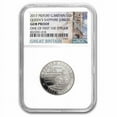 thumbnail image 1 of 2017 Great Britain Piefort AR 5 Pound Sapphire Jubi Gem Proof NGC, 1 of 3