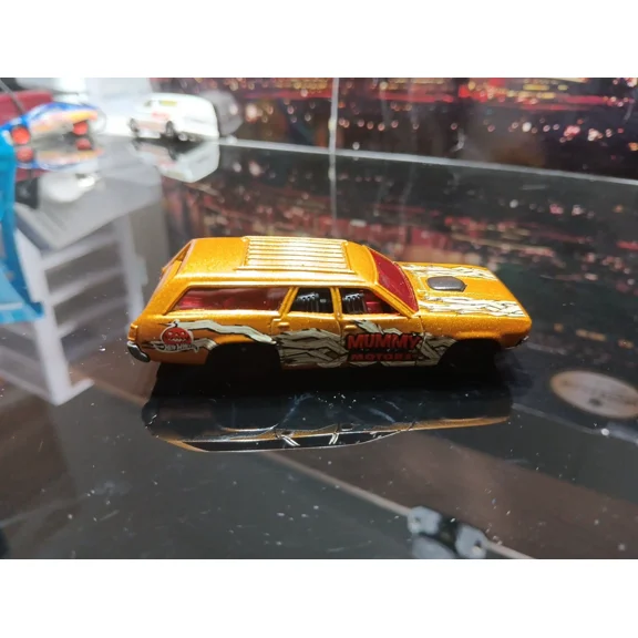 2017 HOT WHEELS '71 PLYMOUTH SATELLITE MUMMY MOTORS GOLD 1:64 DIECAST 3 1/8" CAR