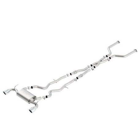 2017 Infiniti Q60S 3.0T V6 S Type Catback Exhaust Borla 140703