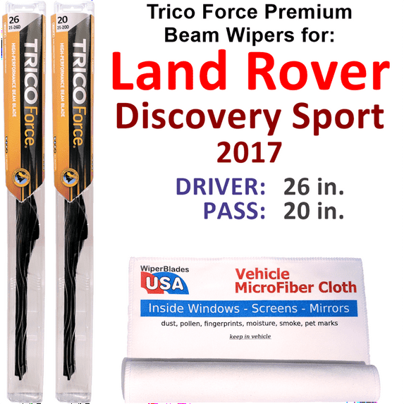 2017 Land Rover Discovery Sport Performance Beam Wipers (Set of 2)