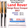 thumbnail image 1 of 2017 Land Rover Range Rover Evoque Performance Beam Wipers (Set of 2), 1 of 3