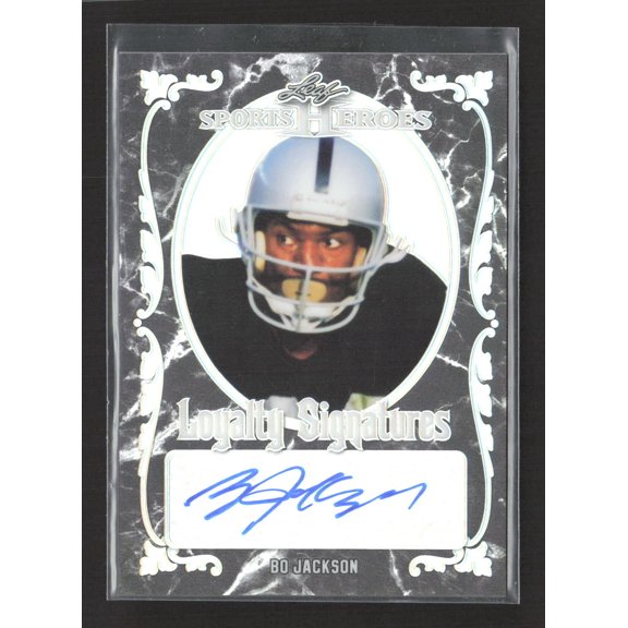 2017 Leaf Sports Heroes Loyalty Signatures Bo Jackson #LS-BJ1