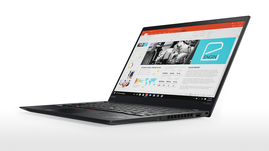 2017 Lenovo ThinkPad X1 Carbon (5th Gen) - Windows 7 Pro - Intel Core i7-7600U, 512GB SSD, 8GB RAM, 14" WQHD IPS (2560x1440) Display, Fingerprint Reader, Black Color