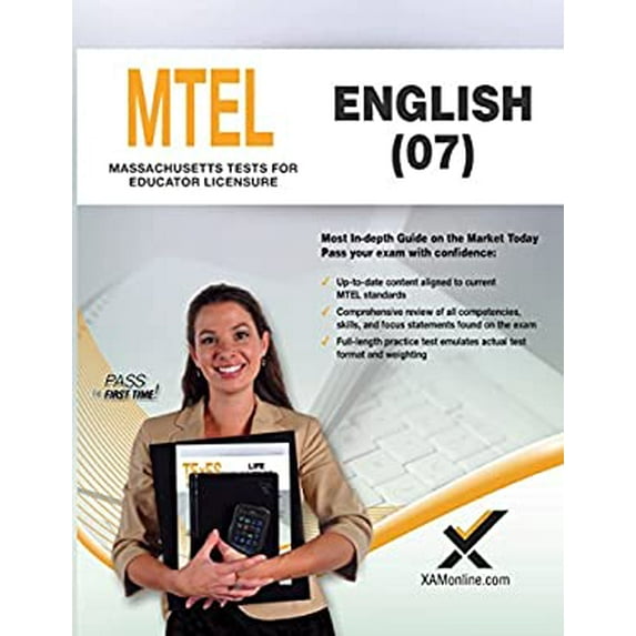 Pre-Owned 2017 MTEL English (07) (Paperback) 1607874679 9781607874676