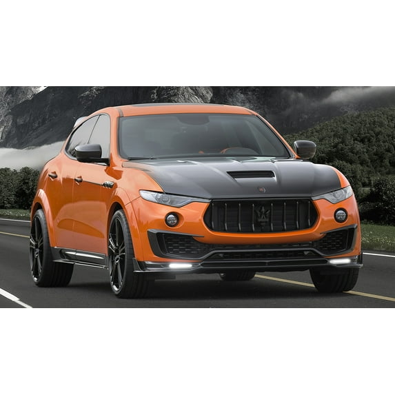 2017 Maserati Levante by Mansory Car - 12x18 Inch Laminated Poster - Stunning Detail and Bold Colors