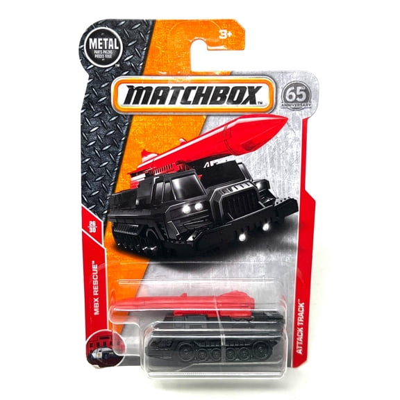 2017 Matchbox MBX Rescue Attack Track Vehicle