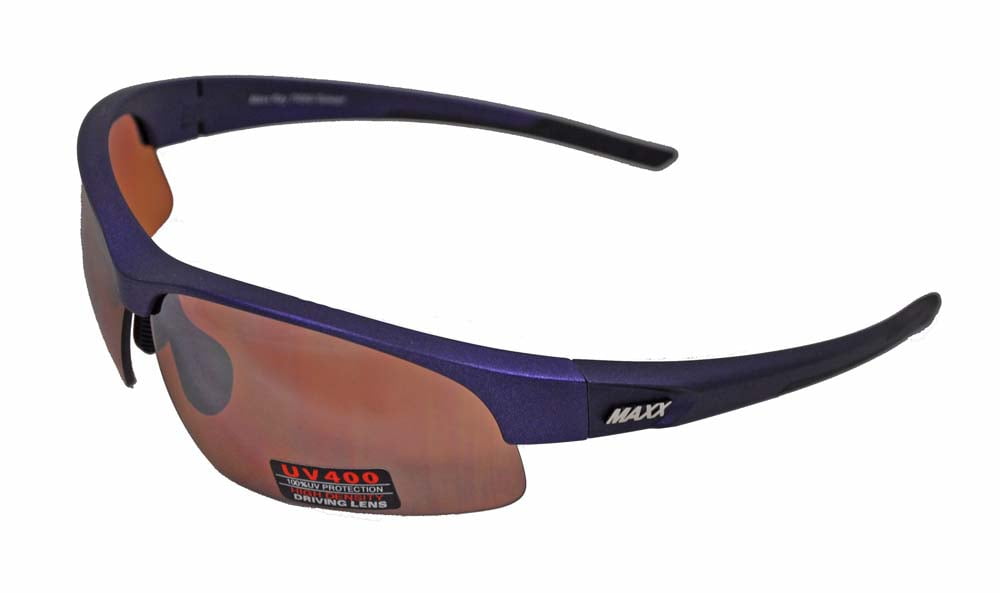 Max Sunglasses - Black (Blue Lens)