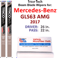 thumbnail image 1 of 2017 Mercedes-Benz GLS63 AMG Beam Blade Wipers (Set of 2), 1 of 3