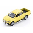 thumbnail image 1 of 2017 Mercedes-Benz X-Class Double Cab Pickup Truck, Yellow - Kinsmart 5410D - 1/42 scale Diecast Model Toy Car (Brand New but NO BOX), 1 of 4