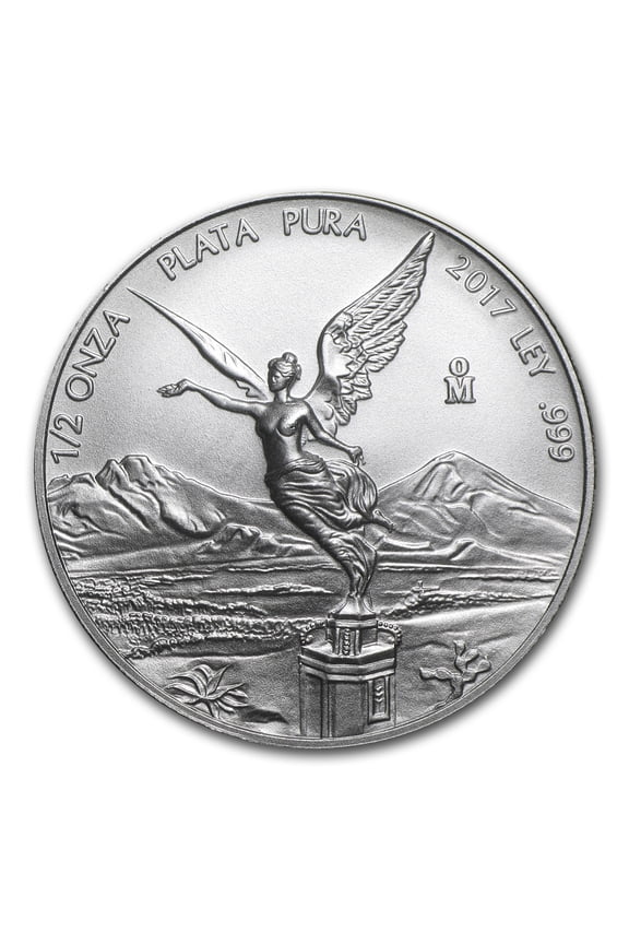 2017 Mexico 1/2 oz Silver Libertad BU