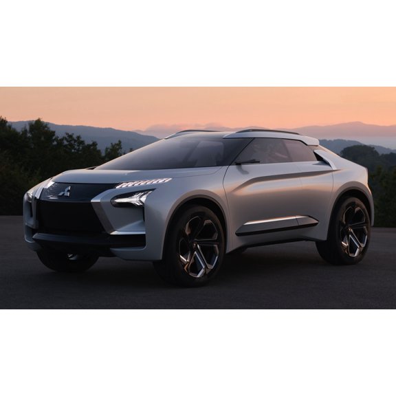 2017 Mitsubishi e-Evolution Concept - 24x36 Inch Laminated Poster - Stunning Detail and Bold Colors