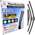 thumbnail image 1 of 2017 Mitsubishi i-MiEV Beam Wiper Blades Wipers w/1yr Warranty (Set of 3) w/Rear Wiper, 1 of 5