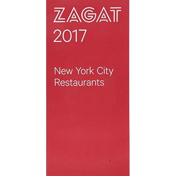 Pre-Owned 2017 NEW YORK CITY RESTAURANTS (Zagat) Paperback