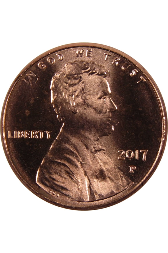 2017 P Lincoln Shield Cent BU Uncirculated Penny 1c Coin