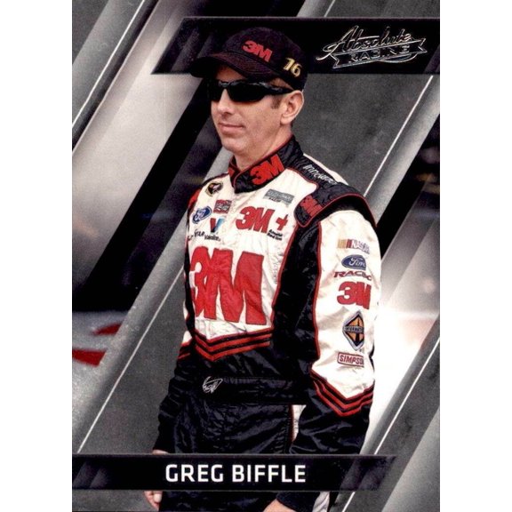 2017 Panini Absolute Base #14 Greg Biffle 3M Roush Fenway Racing Ford Racing Card