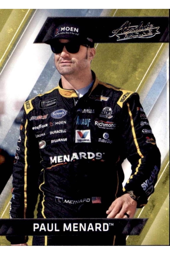2017 Panini Absolute Base #40 Paul Menard Near Mint Menards Richard Childress Racing