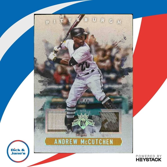 2017 Panini Diamond Kings Andrew McCutchen DK Materials Pittsburgh Pirates