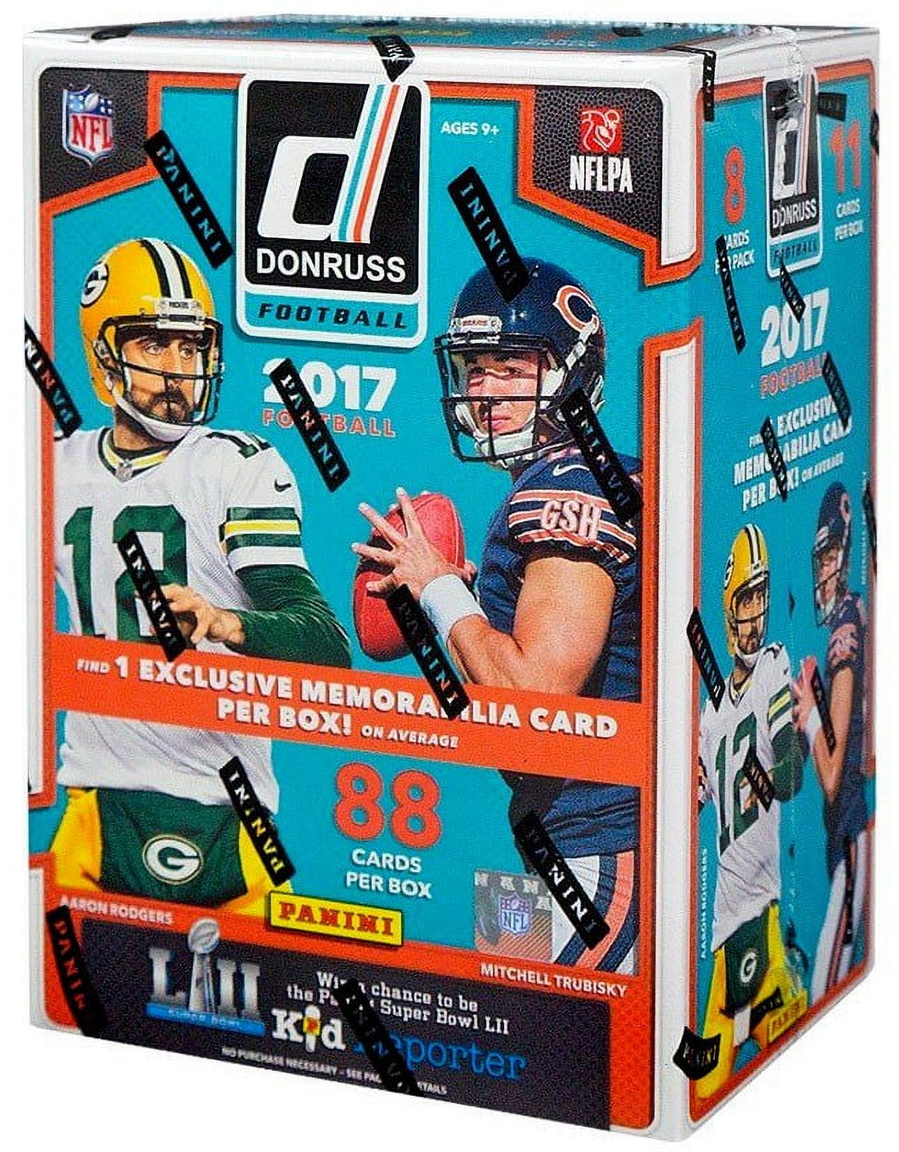 2017 Panini Donruss NFL Football Trading Card Blaster Box