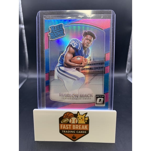 2017 Panini Donruss Optic Marlon Mack #152 Pink Prizm