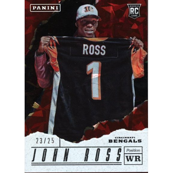 2017 Panini Father's Day John Ross Cracked Ice Rookie