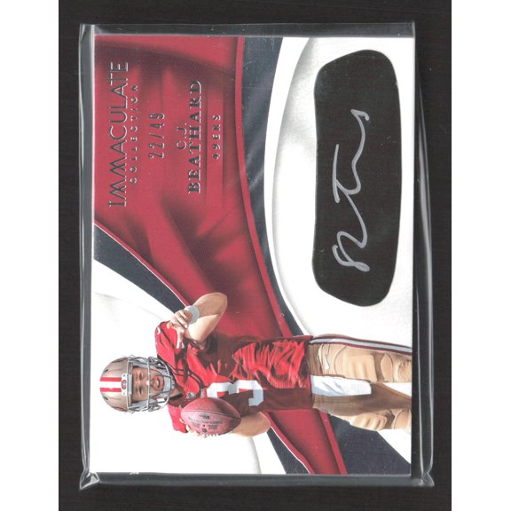 2017 Panini Immaculate Collection C.J. Beathard #EB-CJ /49