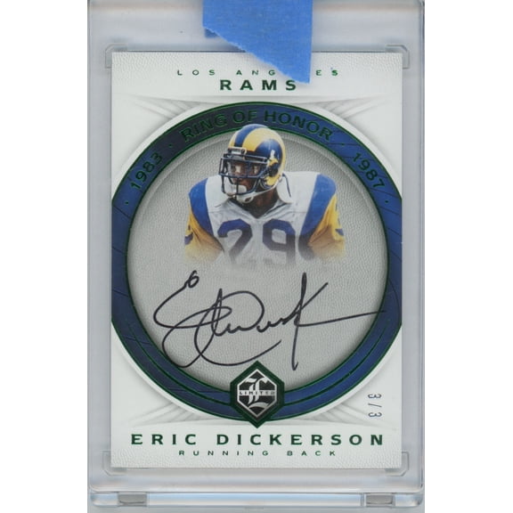2017 Panini Limited Eric Dickerson #RHA-ED Short Print