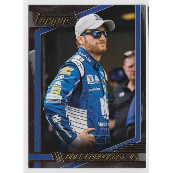 2017 Panini Torque Base Gold Dale Earnhardt Jr #27 Parallel Racing Card