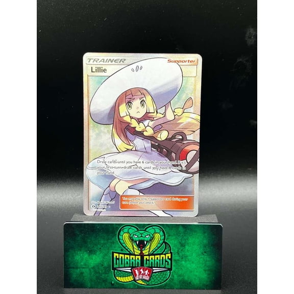 2017 Pokemon Sun & Moon Lillie FA Holo Ultra Rare #147/149 English Trading Card