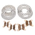 thumbnail image 1 of 2017 - 2018 Polaris Ace 570 SP Front and Rear Brake Rotors Discs and Brake Pads, 1 of 5