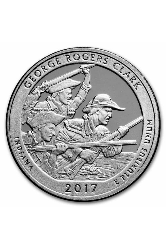 2017-S ATB Quarter George Rogers Clark Gem Proof
