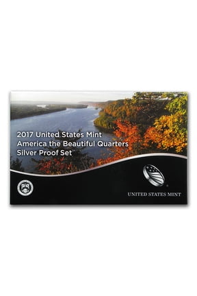 2017-S America the Beautiful Quarters Silver Proof Set