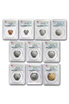 2017-S U.S. Mint Enhanced Uncirculated Coin Set SP-70 PCGS (FDI)