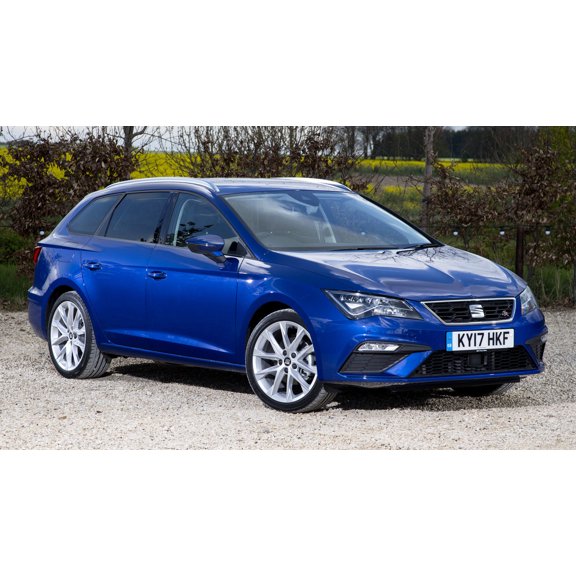 2017 SEAT Leon ST FR UK Car - 20x30 Inch Laminated Poster - Stunning Detail and Bold Colors