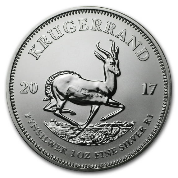 2017 South Africa 1 oz Silver Krugerrand Premium BU (No COA)