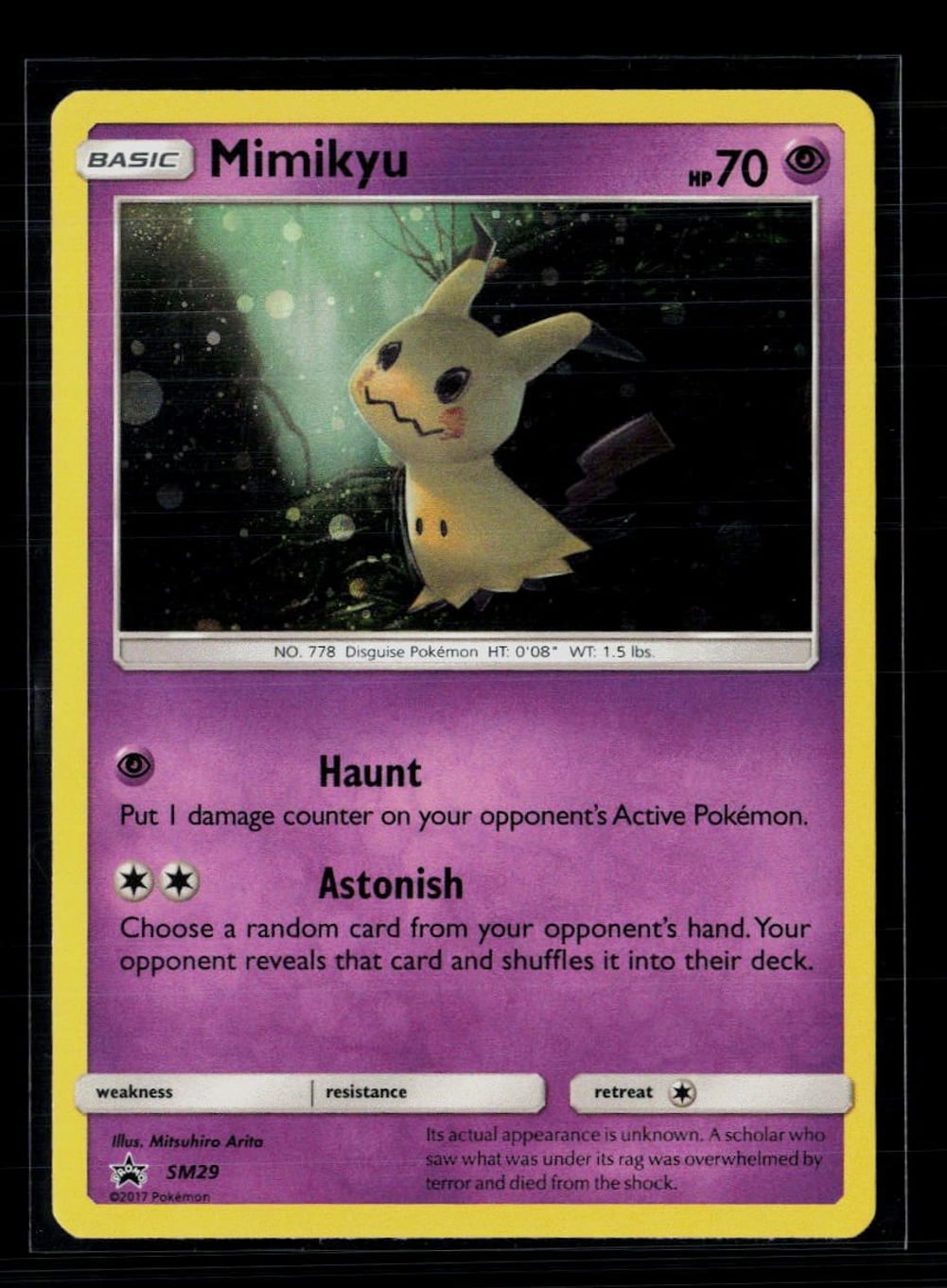 mimikyu halloween pokemon card value Pokmon TCG Halloween Trick Or Trade 2024 Mimikyu #37/91 Cosmos Rare Fresh Pull!