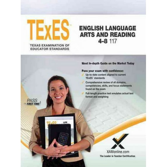 2017 TExES English Language Arts and Reading 4-8 117 Paperback Sharon A Wynne
