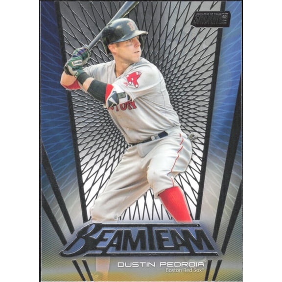2017 TOPPS STADIUM CLUB BEAM TEAM #BT-DP DUSTIN PEDROIA BOSTON RED SOX