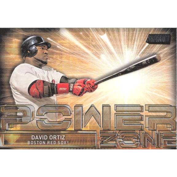 2017 TOPPS STADIUM CLUB POWER ZONE #PZ-DO DAVID ORTIZ BOSTON RED SOX