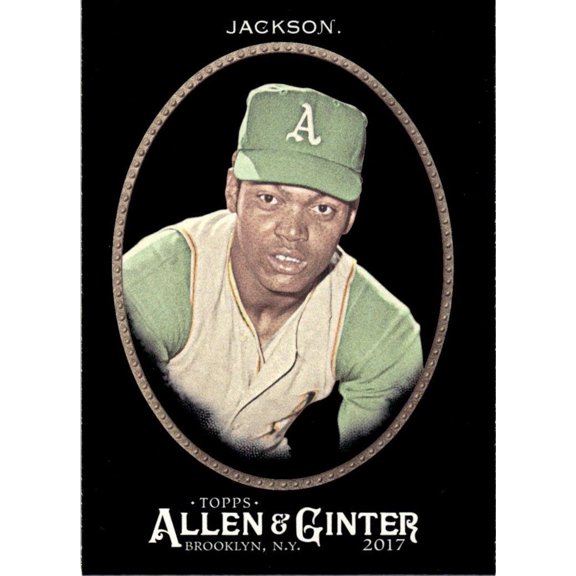 2017 Topps Allen & Ginter X Baseball #122 Reggie Jackson Oakland Athletics NM