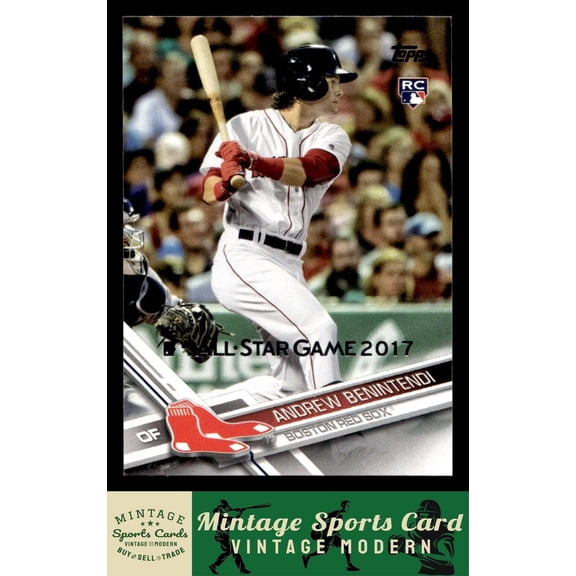 2017 Topps All-Star Game 2017 #283 Andrew Benintendi RC Red Sox Baseball Card